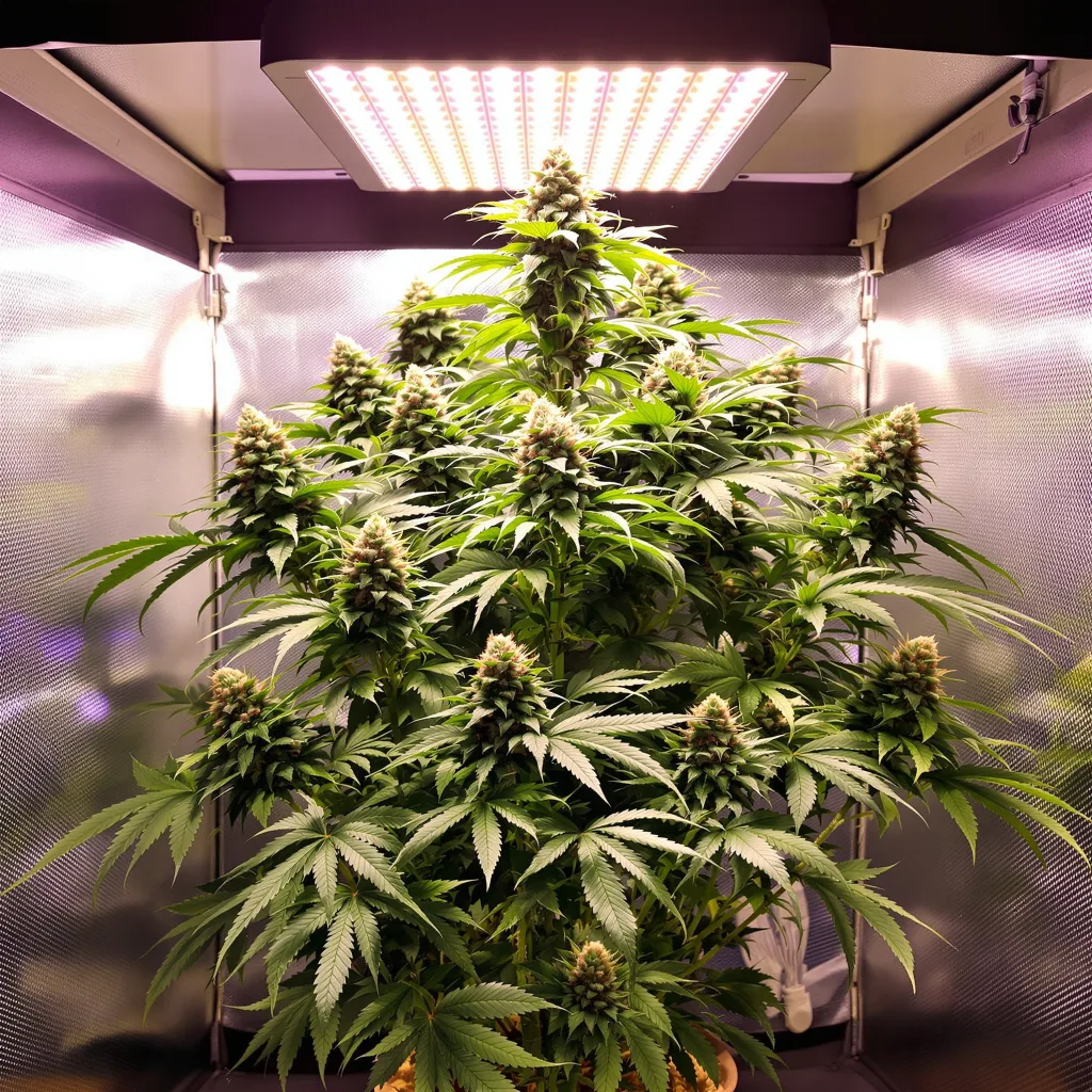 Zkittlez cannabis plant in flowering stage — 120-180 cm feminised