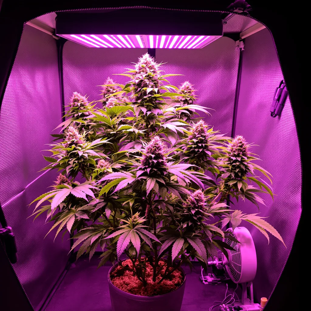 Zombie Kush cannabis plant in flowering stage — 90-130 cm feminised